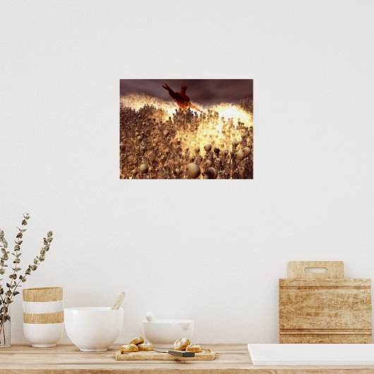 Ewiges Leiden Poster (Küche)