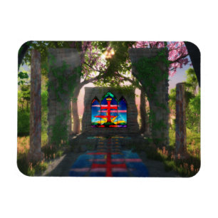 Ewiges Licht Ostern Flexibler Magnet