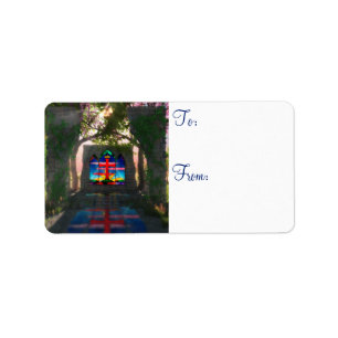 Ewiges Light Oaster Geschenketikett Adressaufkleber