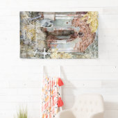 Ewiges Schweigen im Friedhof Banner (Insitu)