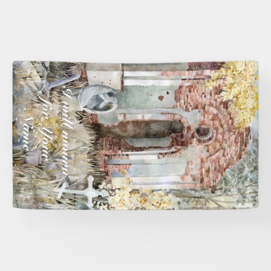 Ewiges Schweigen im Friedhof Banner (Horizontal)