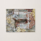 Ewiges Schweigen im Friedhof Puzzle (Horizontal)