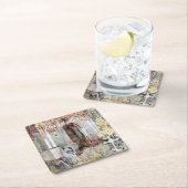 Ewiges Schweigen im Friedhof Rechteckiger Pappuntersetzer (Vor Ort)