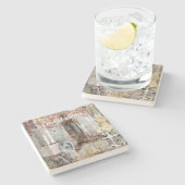 Ewiges Schweigen im Friedhof Steinuntersetzer (Seitenansicht)