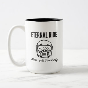 Ewiges Shirt Zweifarbige Tasse