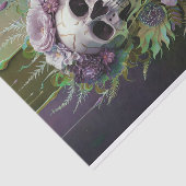 Ewiges Soul, Erdgothischer Schädel, Mutter Natur Seidenpapier (Ausschnitt)