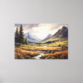 Ewiges Tal Leinwanddruck (Vorderseite)