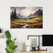 Ewiges Tal Poster (Heimbüro)