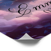 Ewiges-Treppengedankenposter Poster (Ecke)