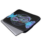 Ewigkeit des Ostdrachen Laptopschutzhülle (Vorne Knopf)