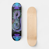 Ewigkeit des Osterdrachen Skateboard (Vorderseite)