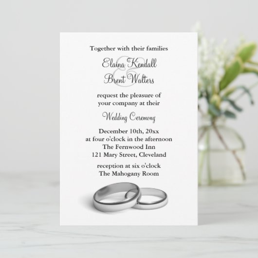 Ewigkeit Einladung (Stehend Vorderseite)