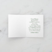 Ewigkeit Handfasting Save the Date Einladung (Innenseite)