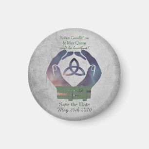 Ewigkeit Handfasting Save the Date Magnet