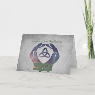 Ewigkeit Handfasting Segen-Karte Karte