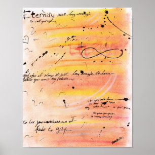 Ewigkeit ist nicht lang genug Plakat