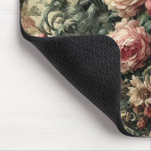 Ewigkeit ist oft genug - gotisches Blumendesign Mousepad (Ecke)