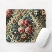 Ewigkeit ist oft genug - gotisches Blumendesign Mousepad (Mit Mouse)