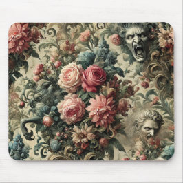 Ewigkeit ist oft genug - gotisches Blumendesign Mousepad