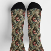 Ewigkeit ist oft genug - gotisches Tapestry Socken (Oben)