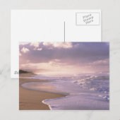 Ewigkeit, Landschaftlicher Sonnenuntergang Postkarte (Vorne/Hinten)