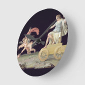 Ewigkeit (Öl auf Platte) Runde Wanduhr (Winkel)