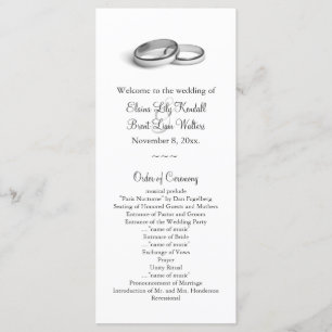 Ewigkeits-Hochzeits-Programm 2 Programm