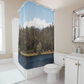 Ewing Reservoir im Frühjahr...... Duschvorhang (Beispiel)