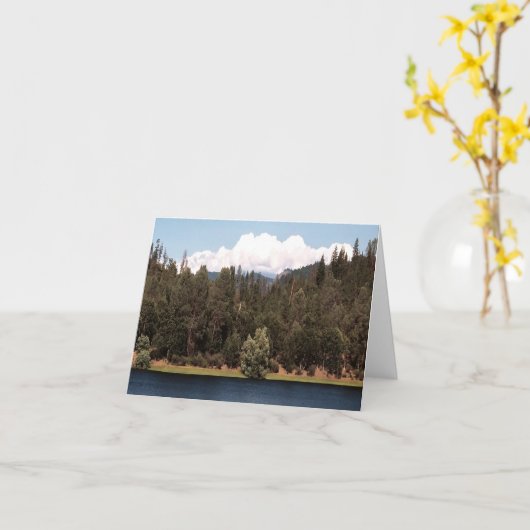 Ewing Reservoir im Frühjahr...... Karte (Gelbe Blume)