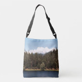 Ewing Reservoir im Frühjahr....... Tragetaschen Mit Langen Trägern (Rückseite)