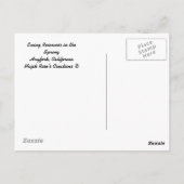 Ewing Reservoir im Frühling... Postkarte (Rückseite)