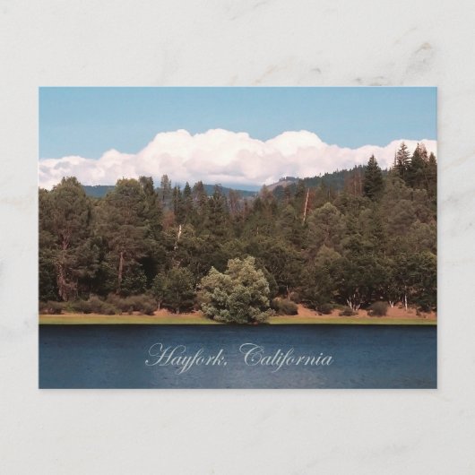 Ewing Reservoir im Frühling... Postkarte (Vorderseite)