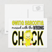 Ewing Sarcoma mit falschem Schwanz Postkarte (Vorne/Hinten)