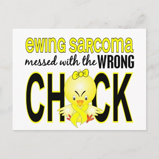 Ewing Sarcoma mit falschem Schwanz Postkarte (Vorderseite)