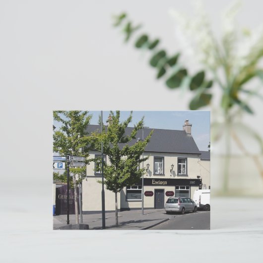 Ewings Bar, Haymarket, Carlow town, Irland Postkarte (Stehend Vorderseite)