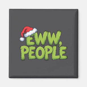 Eww Leute Weihnachtsmannhut Grüner Lustiger Weihna Magnet