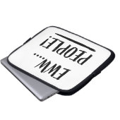 Eww People Laptopschutzhülle (Vorne Knopf)