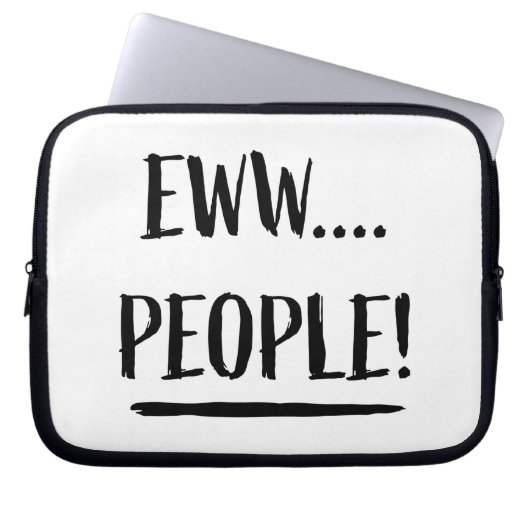 Eww People Laptopschutzhülle (Vorderseite)