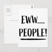 Eww People Postkarte (Vorne/Hinten)