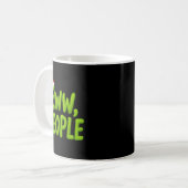 Eww People Santa Hat Funny Christmas Mens Womens K Kaffeetasse (Vorderseite Links)