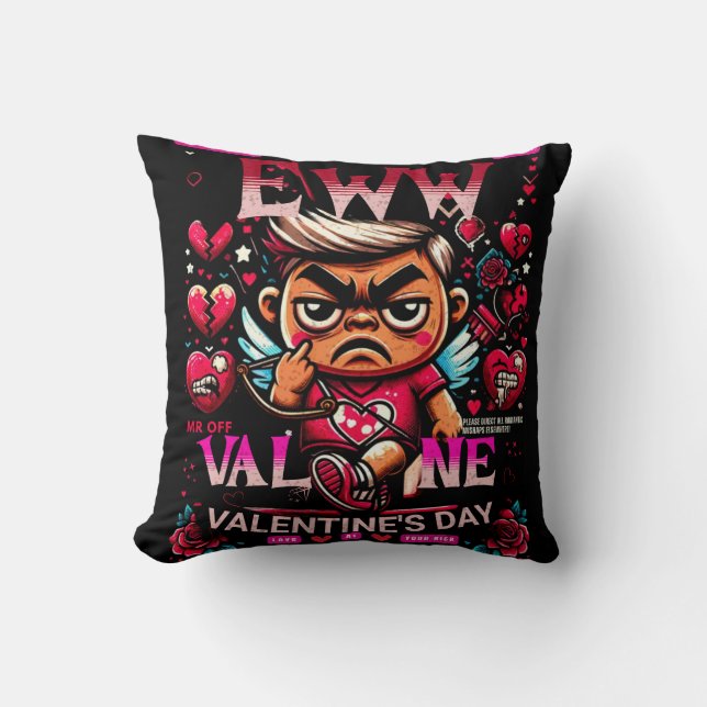 Eww Valentinstag Geschenke Kissen (Vorderseite)