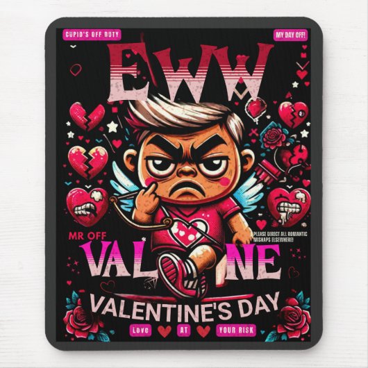 Eww Valentinstag Geschenke Mousepad (Vorne)
