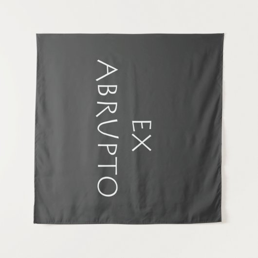 Ex abrupto wandteppich (Vorderseite (Horizontal))