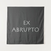 Ex abrupto wandteppich (Vorderseite)