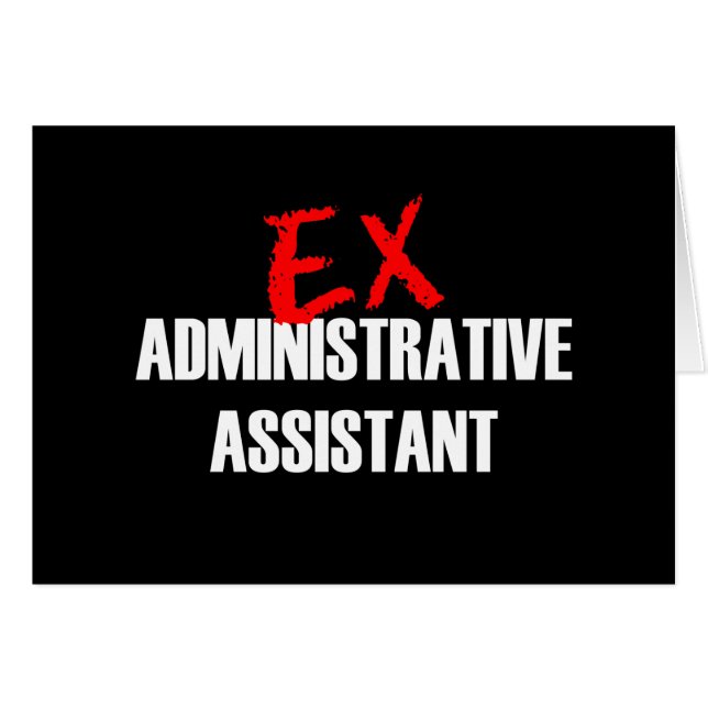 EX ADMIN ASST (Vorderseite (Horizontal))