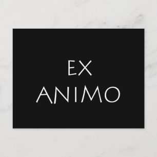 Ex animo postkarte