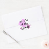 Ex-Ehefrau des Bodens Runder Aufkleber (Umschlag)