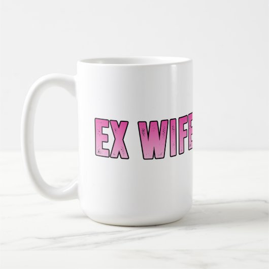 ex Ehefrau ex Ehemann Kaffeetasse (Links)