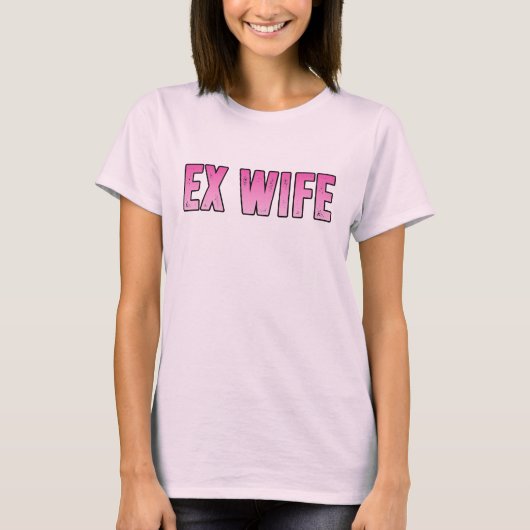 ex Ehefrau ex Ehemann T-Shirt (Vorderseite)