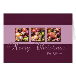 Ex Ehefrau Frohe Weihnachtskarte